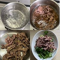 #夏日鲜味轻享健康#黄瓜香菜拌牛肉的做法图解3