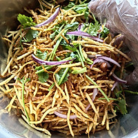 三丝爆豆-凉拌菜的做法图解10