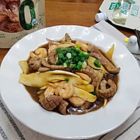 #夏日鲜味轻享健康#虾仁炒腰花/鲜嫩无腥味,超下饭的做法图解7