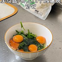 菠菜鸡蛋饼的做法图解3