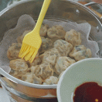 【宝宝辅食】紫菜蒸云吞的做法图解8