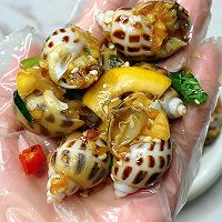 酸辣开胃~捞汁芥末花螺!Q弹爽口的做法图解2