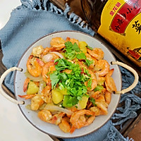 油焖大虾#菜油就选外婆乡,新鲜开榨抢先尝#的做法图解9