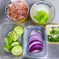 #纳福汇轻松喷出美味#减脂餐!酸辣清爽柠檬鸡的做法图解2
