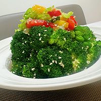 #纳福汇轻松喷出美味#低卡减脂餐!凉拌西兰花的做法图解17