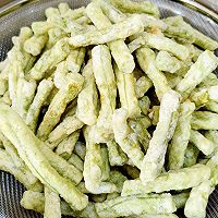蛋黄焗豆角的做法图解8