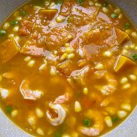 #夏日鲜味轻享健康#鲜虾南瓜玉米浓汤的做法图解7