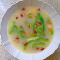 ♨️鲜味十足,明目丝瓜鸡蛋汤#夏日鲜味轻享健康的做法图解9