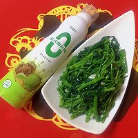 #纳福汇轻松喷出美味#蒜蓉空心菜的做法图解8