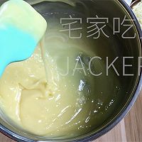 双色抹茶生巧,茶香与奶香邂逅,丝滑与浓醇的碰撞。的做法图解4