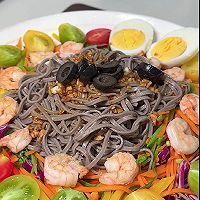 【享瘦一夏!】欧洲橄榄荞麦面沙拉+青橄榄柠檬茉莉花冰茶的做法图解5