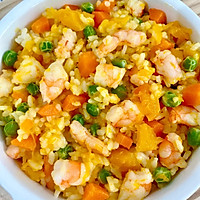 #夏日鲜味轻享健康#南瓜虾仁烩饭的做法图解10