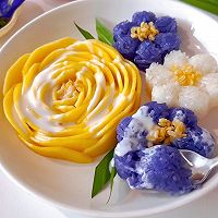 泰国芒果椰汁糯米饭的做法图解6