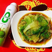 #纳福汇轻松喷出美味#蚝油西生菜的做法图解7