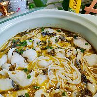 #豪吉藤椒油真香来袭#连汤都喝完~椒香鱼片米线汤的做法图解12
