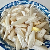 清炒藕带的做法图解2