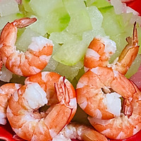 #纳福汇轻松喷出美味#美味冬瓜大虾夏天就是这个味儿的做法图解3