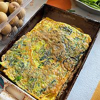 菠菜鸡蛋饼的做法图解7
