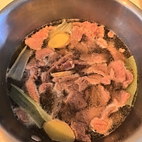 香菜拌牛肉的做法图解2