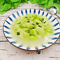 #夏日鲜味轻享健康#松茸鲜汤丝瓜的做法图解10