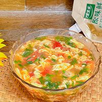 #夏日鲜味轻享健康#西红柿鸡蛋汤的做法图解5