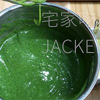 双色抹茶生巧,茶香与奶香邂逅,丝滑与浓醇的碰撞。的做法图解14