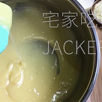 双色抹茶生巧,茶香与奶香邂逅,丝滑与浓醇的碰撞。的做法图解6