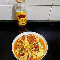 #菜油就选外婆乡,新鲜开榨抢先尝#番茄炒鸡蛋的做法图解9