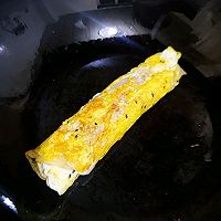 #菜油就选外婆乡,新鲜开榨抢先尝#芝士鸡蛋煎饼的做法图解6