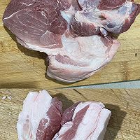 肉包子馅调制的做法图解1