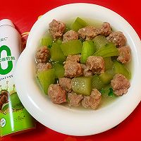 #纳福汇轻松喷出美味#冬瓜鲜肉丸汤的做法图解14