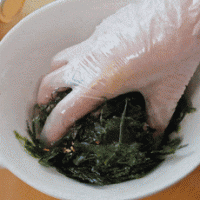 【宝宝辅食】紫菜蒸云吞的做法图解2