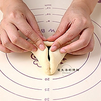 酥皮红豆粽子面包的做法图解6