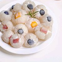 孩子的雪糕替代:荔枝酸奶冻的做法图解3