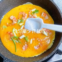 #豪吉藤椒油真香来袭#夏日低脂!藤椒油虾仁炒蛋的做法图解10