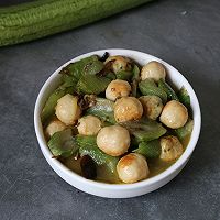 #夏日鲜味轻享健康#双鲜丝瓜炒鱼丸的做法图解14