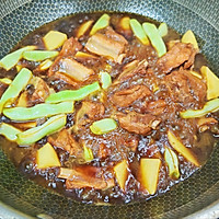 #菜油就选外婆乡，新鲜开榨抢先尝#土豆豆角烧排骨的做法图解14