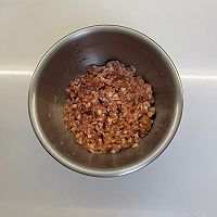 香菇酿肉的做法图解1