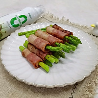 #纳福汇轻松喷出美味#干煎芦笋培根卷,焦香脆嫩,零失败的做法图解8