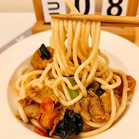 #夏日鲜味轻享健康#新疆风味过油肉拌面的做法图解12