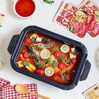 红酸汤烤鱼的做法图解8