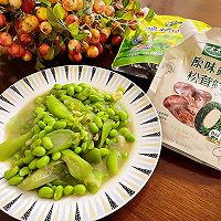 #夏日鲜味轻享健康#丝瓜毛豆的做法图解8