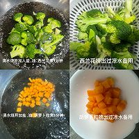 #纳福汇轻松喷出美味#低卡减脂餐!鸡蛋炒什锦菜的做法图解3