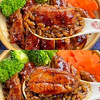 #豪吉藤椒油真香来袭#比买的还好吃,巨美味的照烧鸡腿饭的做法图解1
