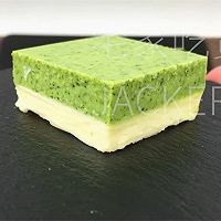 双色抹茶生巧,茶香与奶香邂逅,丝滑与浓醇的碰撞。的做法图解20