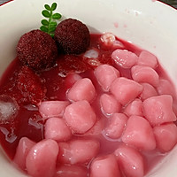 杨梅冰汤圆的做法图解3