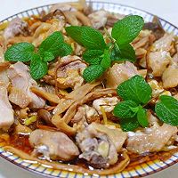 菌菇蒸鸡的做法图解5