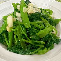 #夏日鲜味轻享健康#夏季时令菜!猪油拌空心菜的做法图解16