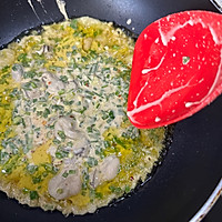 #夏日鲜味轻享健康#外酥里嫩的煎蚝烙 鲜美无比的做法图解13