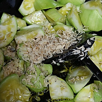 蒲瓜虾皮韭菜炒蛋的做法图解8